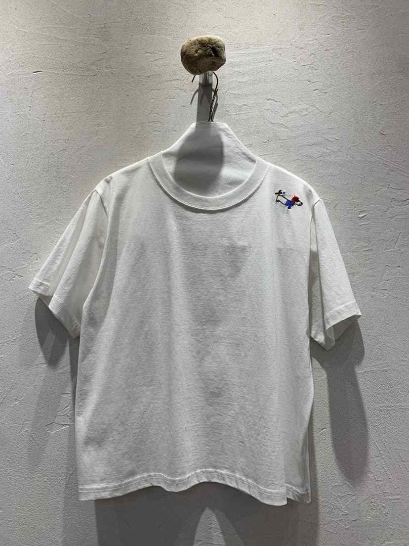 AT NOTE直郵韓國代購㊣女裝新款休閑25春夏人氣T恤刺繡貝雷AT NOTET恤