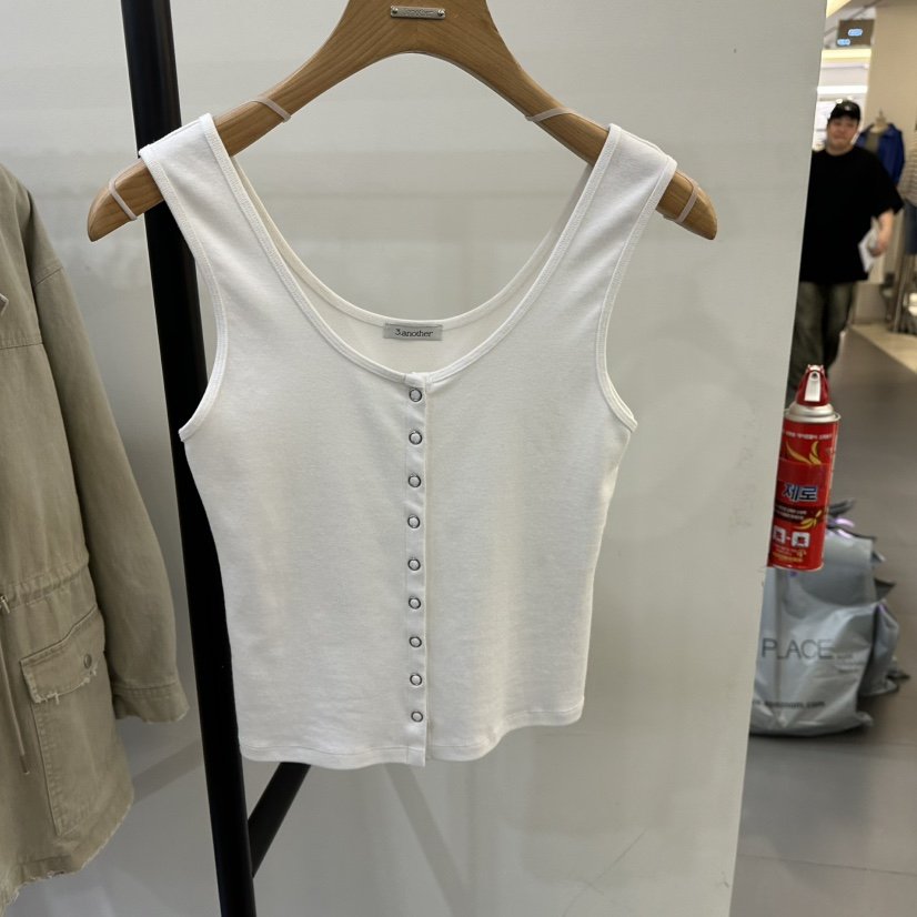 3 ANOTHER韓國直郵㊣女裝新品休閑熱賣25春夏推薦吊帶背心3 ANOTHER吊帶/背心