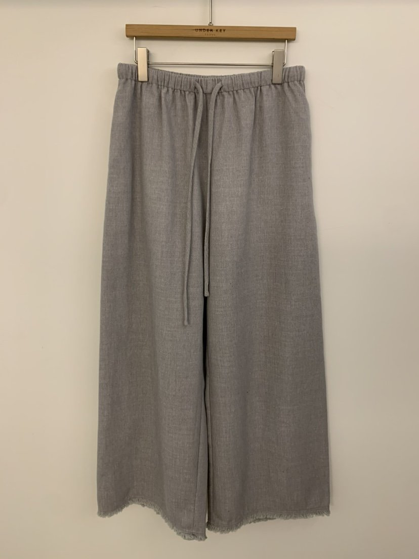 UNDER KEY韓國㊣直郵東大門代購女裝新品休閑熱賣休閑褲亞麻UNDER KEY休閑褲