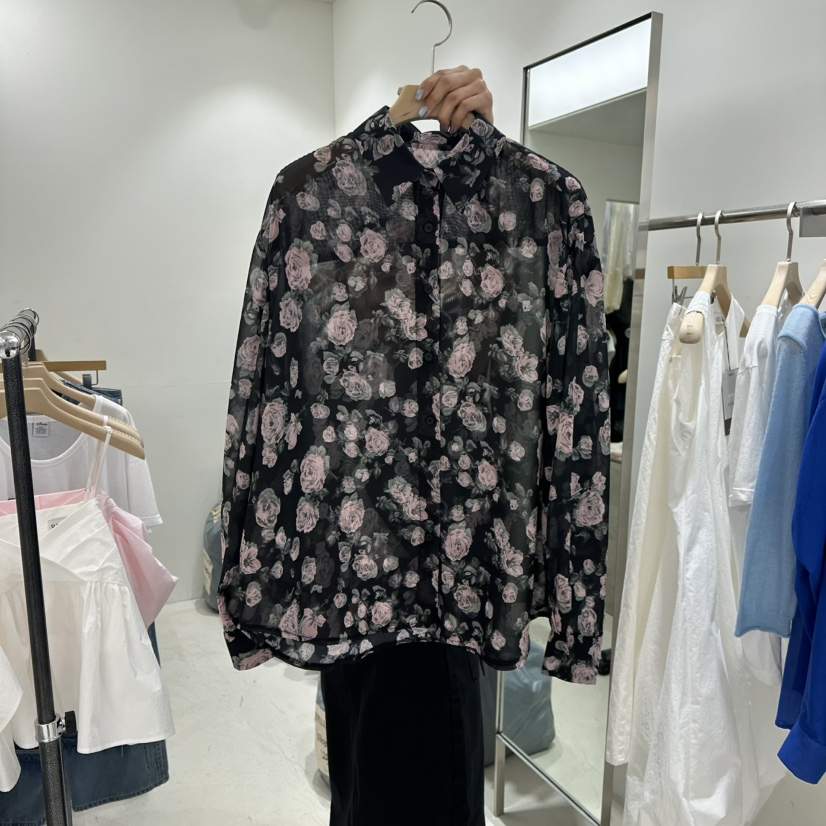 REPELLER韓國㊣直郵東大門代購女裝新品人氣25春夏襯衫蕾絲衫REPELLER襯衫/蕾絲衫