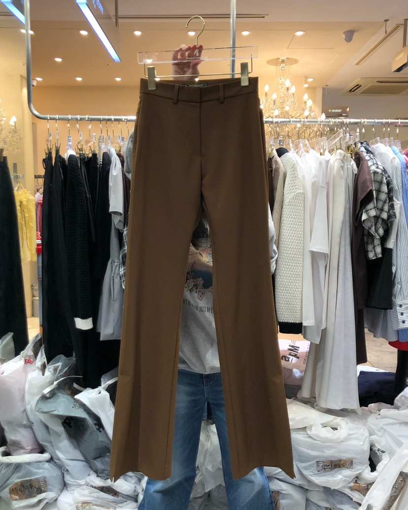 WORK SHOP韓國直郵㊣東大門實拍女裝新款時尚推薦人氣休閑褲Work_shop休閑褲