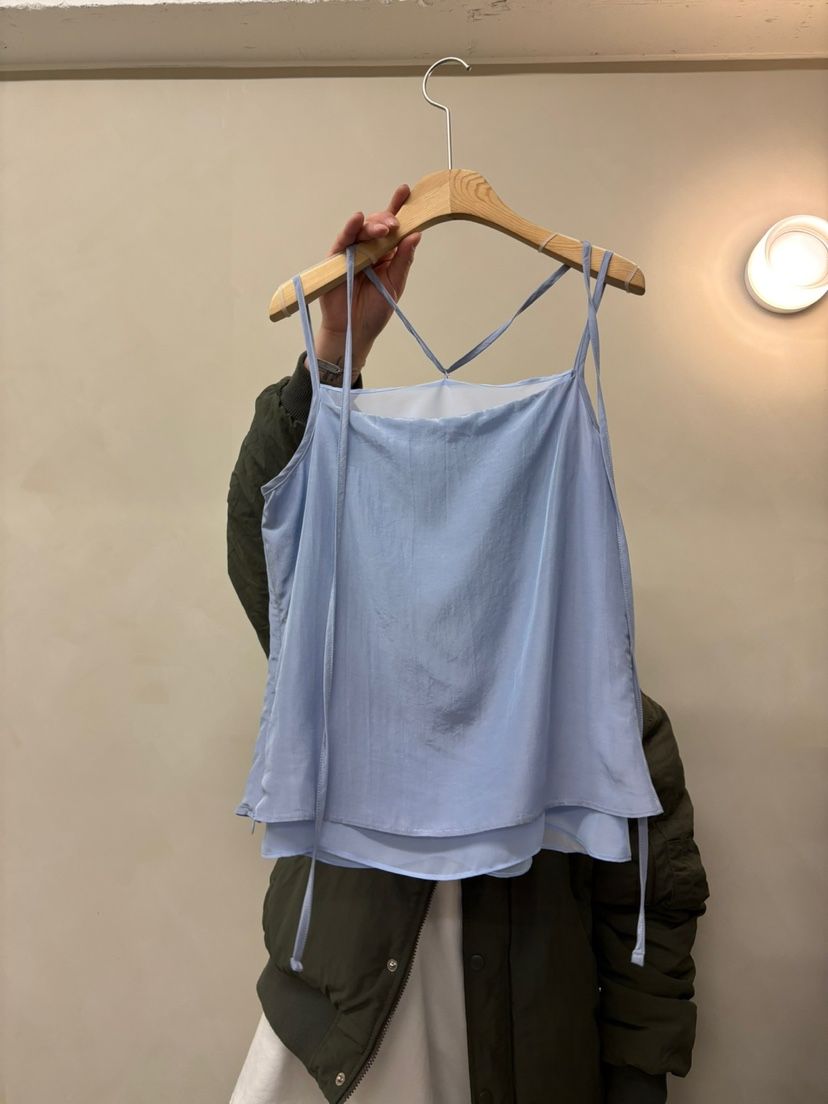 KONI韓國直郵㊣東大門實拍女裝新品熱賣25春夏休閑吊帶背心KONI吊帶/背心