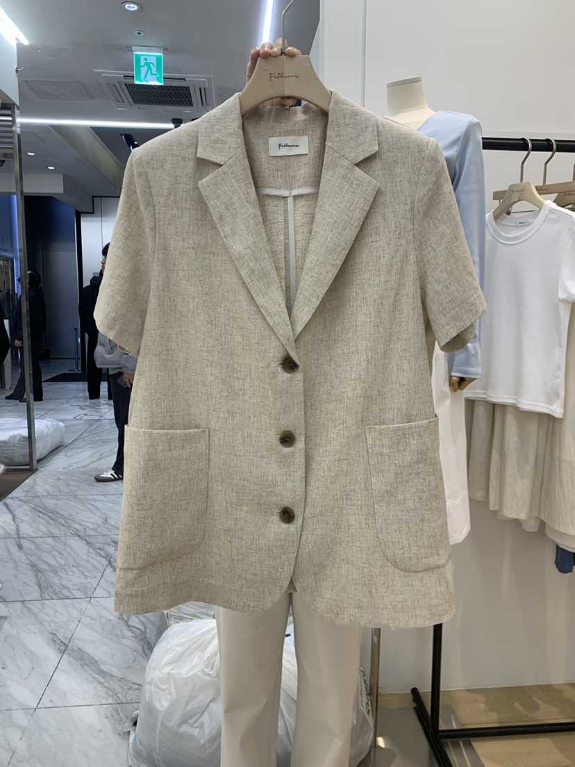 FILLMOR韓國直郵㊣東大門實拍女裝新品休閑25春夏推薦人氣夾克FILLMOR夾克