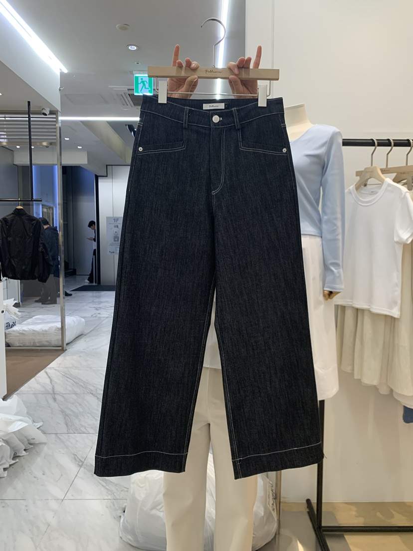 FILLMOR直郵韓國代購㊣女裝新品熱賣人氣休閑時尚推薦牛仔褲FILLMOR牛仔褲