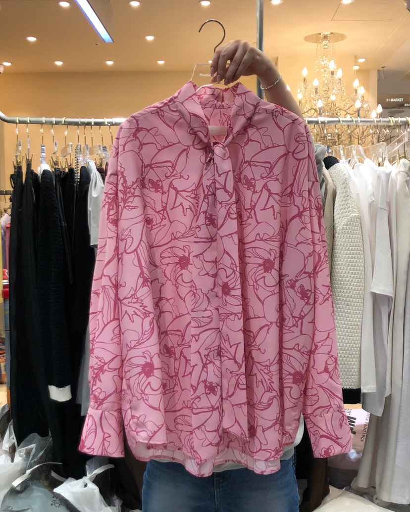 WORK SHOP韓國直郵㊣東大門實拍女裝新品時尚推薦襯衫蕾絲衫Work_shop襯衫/蕾絲衫