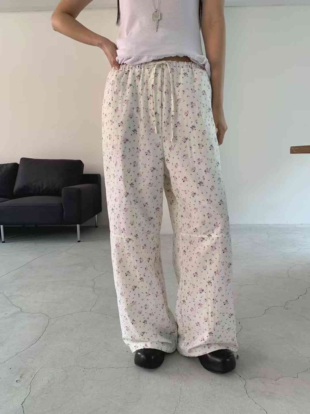 OWL韓國直郵㊣東大門實拍女裝新品25春夏時尚人氣休閑休閑褲OWL休閑褲