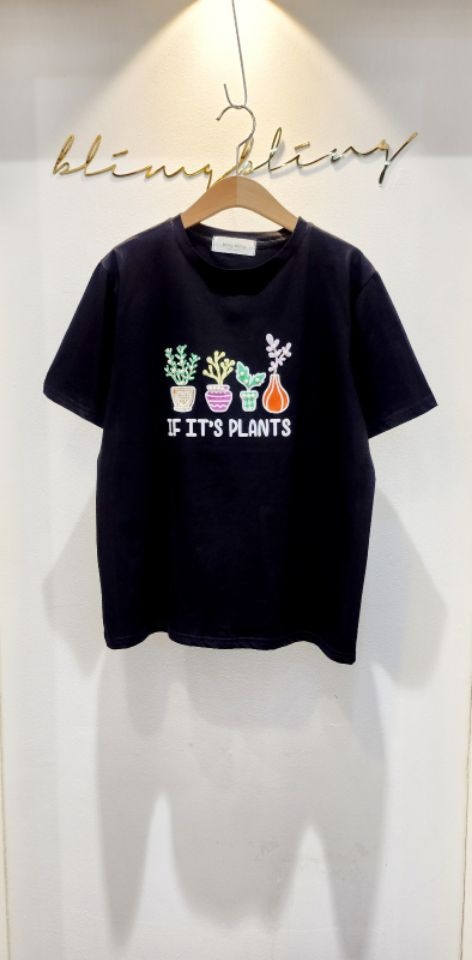 RICO直郵韓國代購㊣女裝新款時尚人氣休閑25春夏推薦熱賣T恤bling bling/RICOT恤