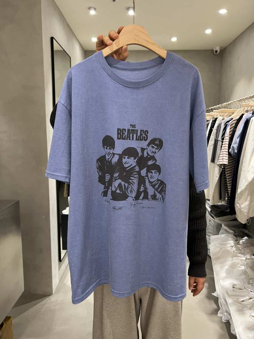X-MOOD韓國直郵㊣東大門實拍女裝新品時尚25春夏T恤不含腰帶X-MOODT恤