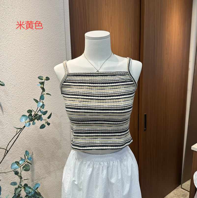 ON THE MODE韓國直郵㊣女裝新品熱賣25春夏休閑推薦吊帶背心ON THE MODE吊帶/背心