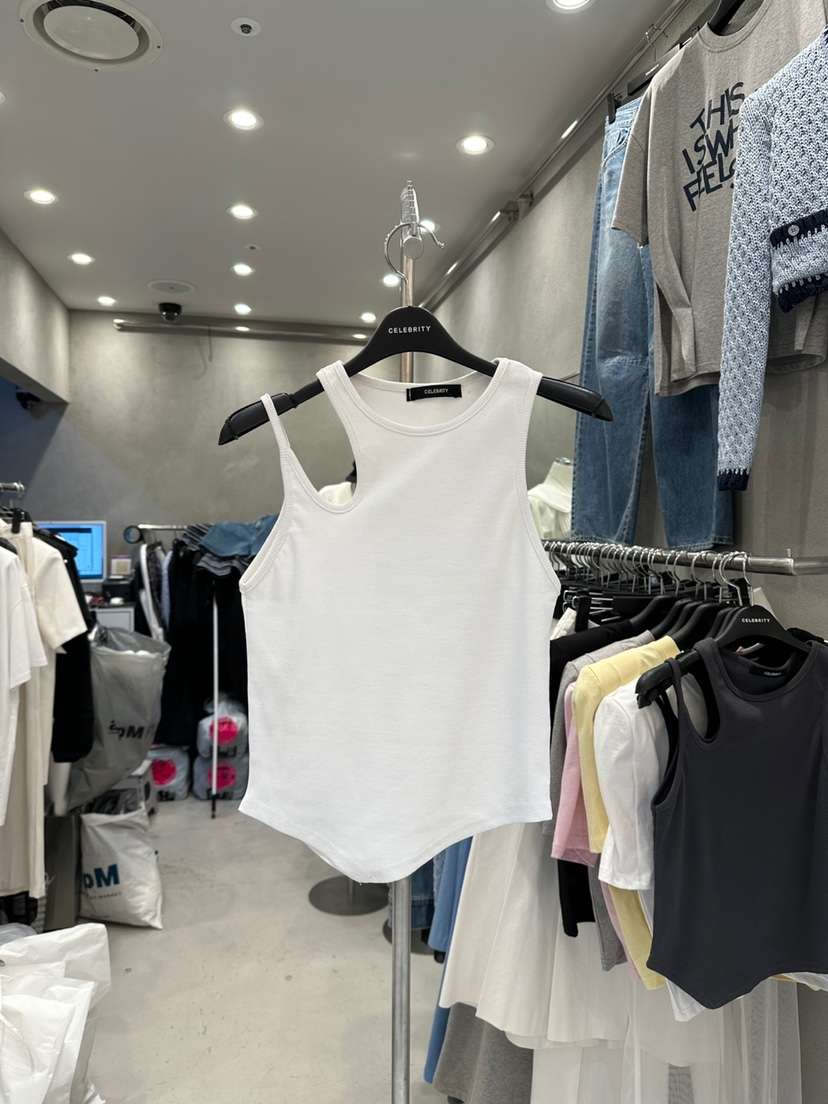 CELEBRITY-A韓國直郵㊣女裝新品25春夏時尚熱賣人氣吊帶背心CELEBRITY-A吊帶/背心