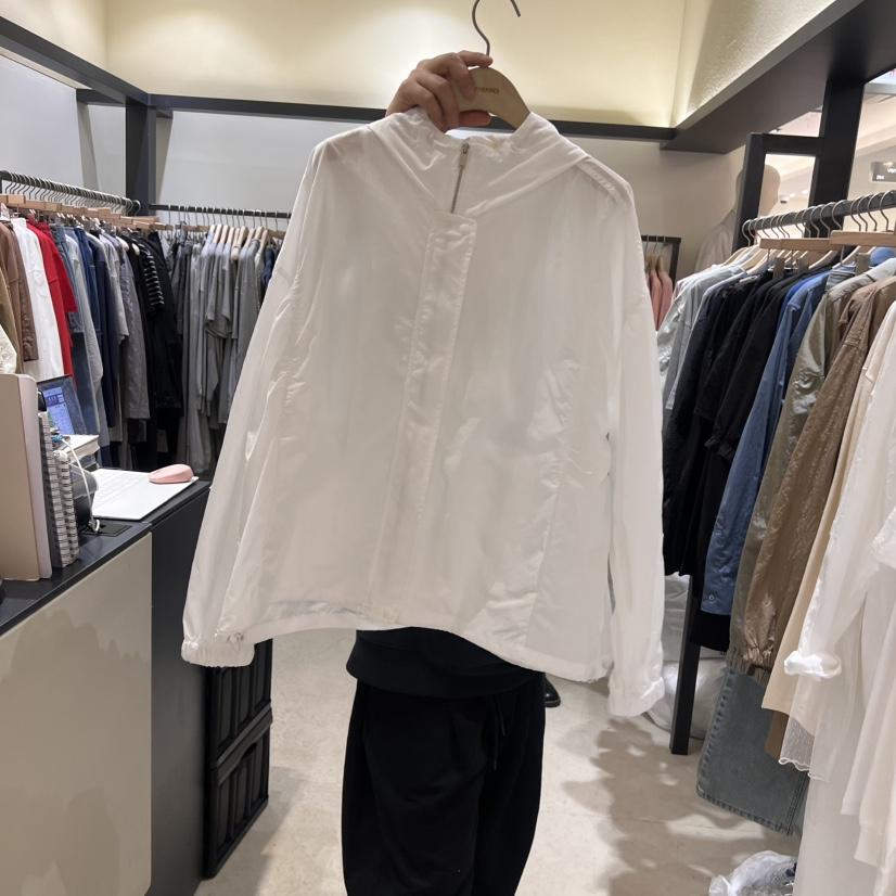 SELF SERVICE直郵韓國代購㊣女裝新品熱賣25春夏時尚夾克連帽SELF SERVICE夾克