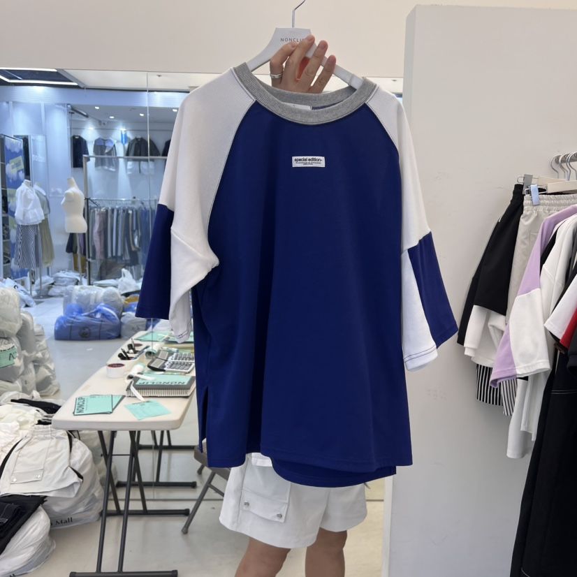 NON CLIP韓國直郵㊣東大門實拍女裝新品人氣時尚25春夏T恤NON CLIPT恤