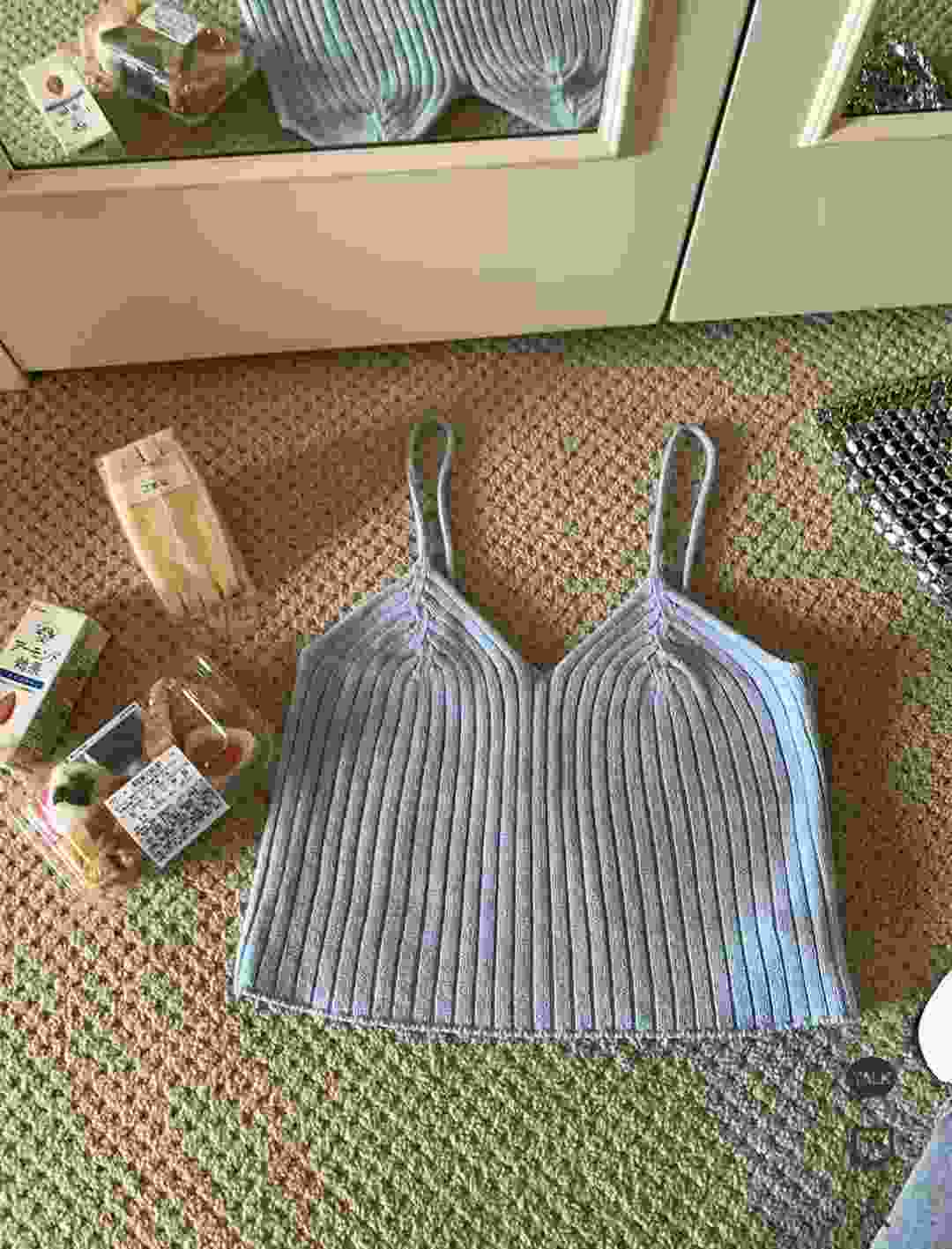 JUILLYSTYLE韓國直郵㊣東大門實拍女裝新品時尚休閑吊帶背心JUILLYSTYLE吊帶/背心