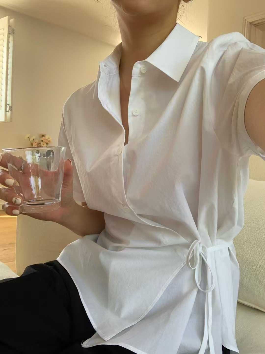 JUILLYSTYLE直郵韓國代購㊣女裝新款時尚人氣25春夏襯衫蕾絲衫JUILLYSTYLE襯衫/蕾絲衫