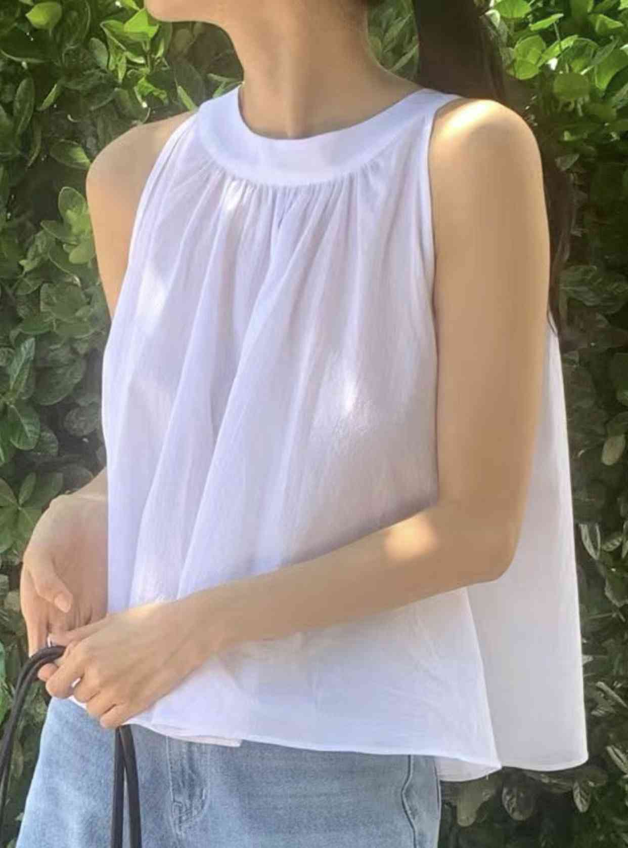 JUILLYSTYLE韓國㊣直郵東大門代購女裝新品人氣25春夏吊帶背心JUILLYSTYLE吊帶/背心