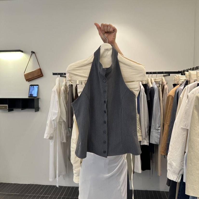 FIND-P韓國㊣直郵東大門代購女裝新品推薦25春夏熱賣吊帶背心FIND-P吊帶/背心