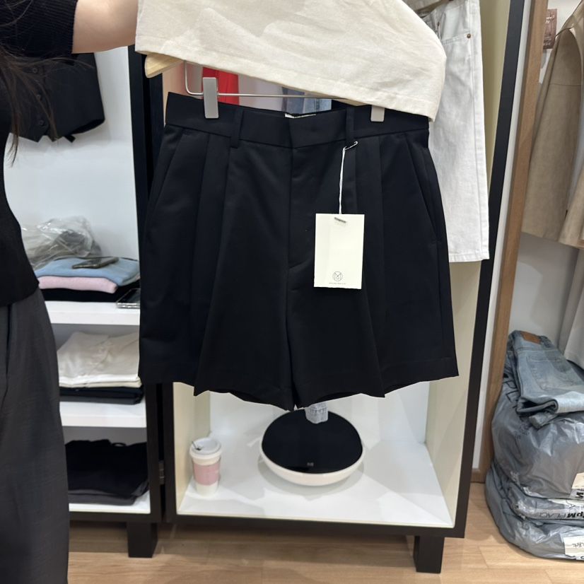 MUYBIEN直郵韓國代購㊣女裝新款休閑人氣熱賣25春夏推薦短褲MUYBIEN短褲