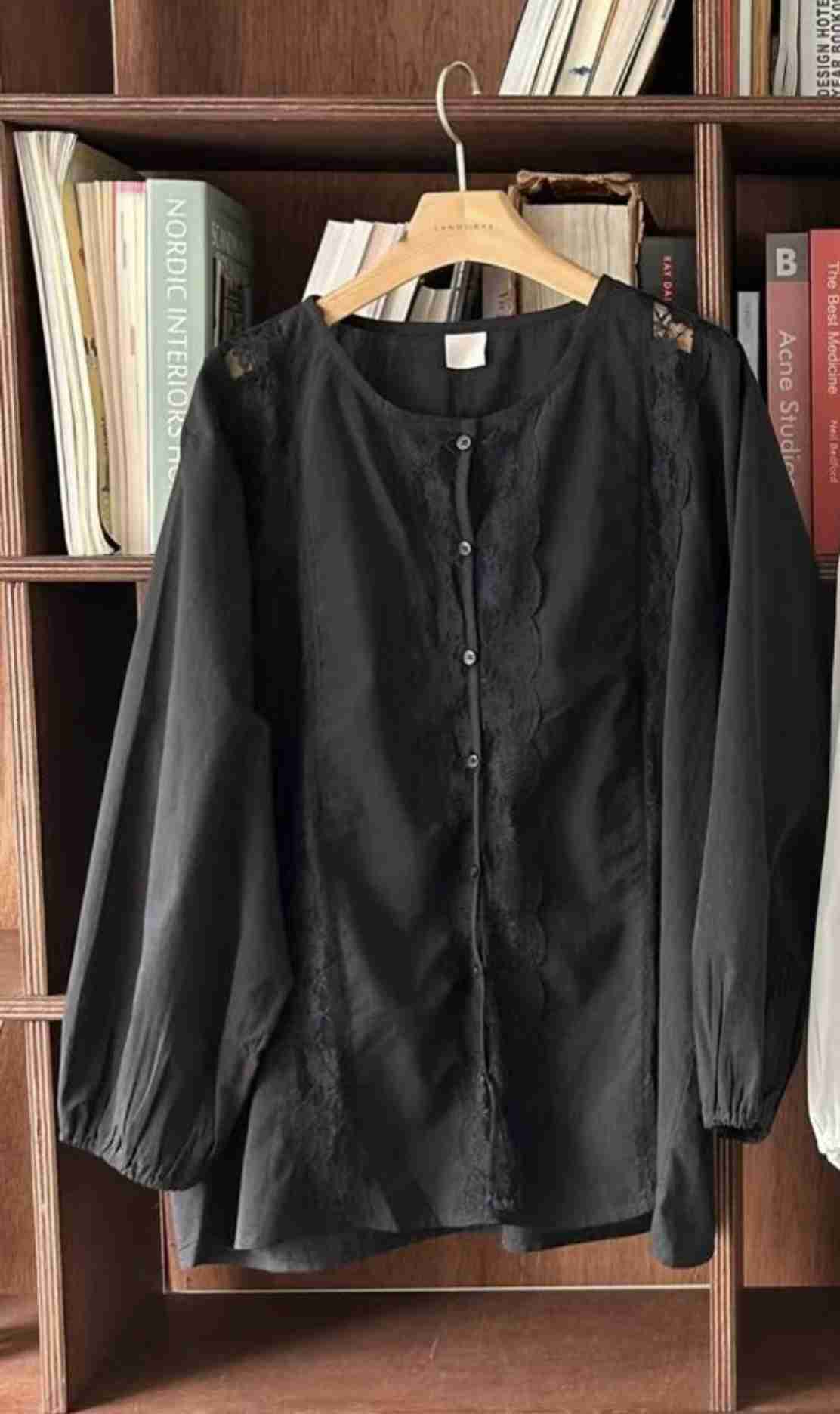 LANDMARK東大門代購女士新品人氣休閑推薦25春夏襯衫蕾絲衫LANDMARK襯衫/蕾絲衫