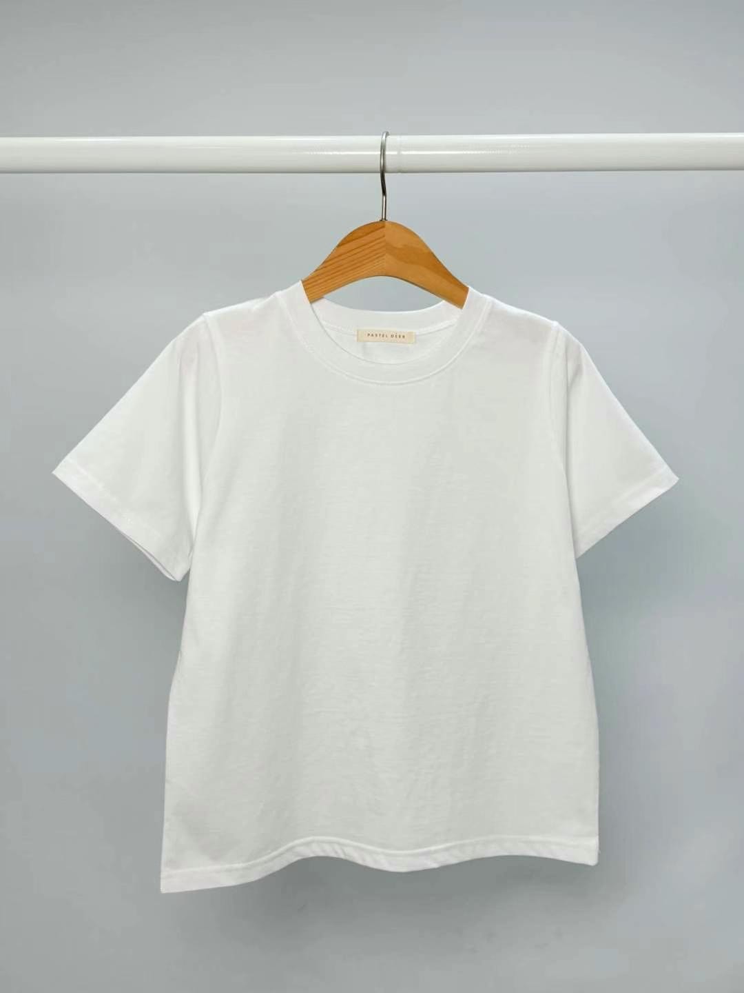 PASTELDEER韓國代購女裝新品25春夏推薦時尚休閑熱賣T恤柔軟PASTELDEERT恤