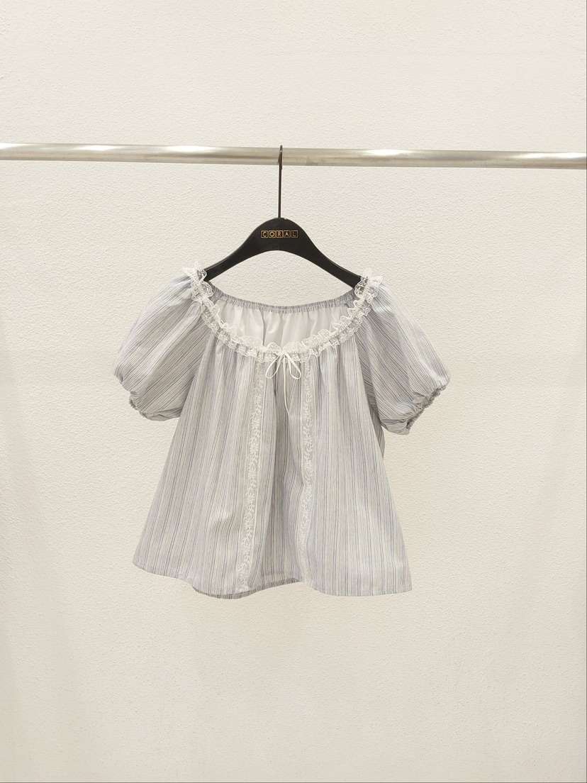 CORAL韓國代購女裝新品熱賣真品推薦職業時尚25春夏襯衫蕾絲衫CORAL襯衫/蕾絲衫