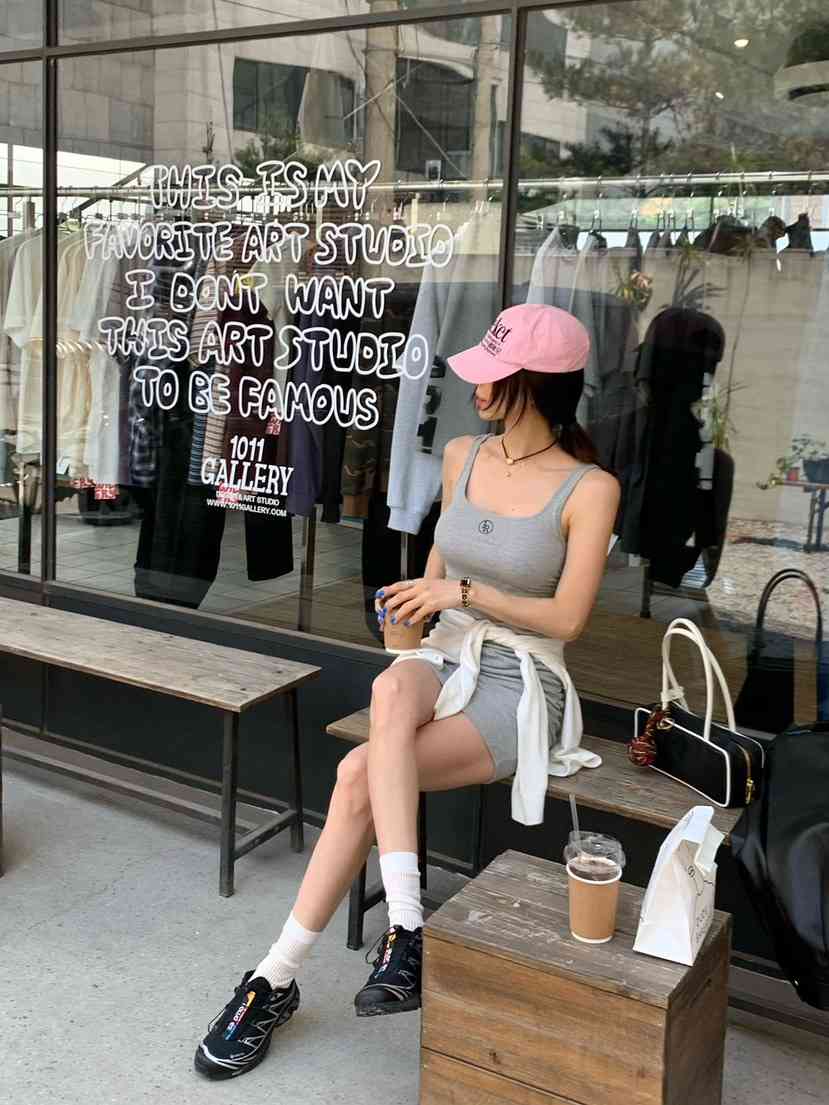 REVE CITE-L韓國直郵㊣女裝新款人氣推薦休閑熱賣時尚連衣裙REVE CITE連衣裙