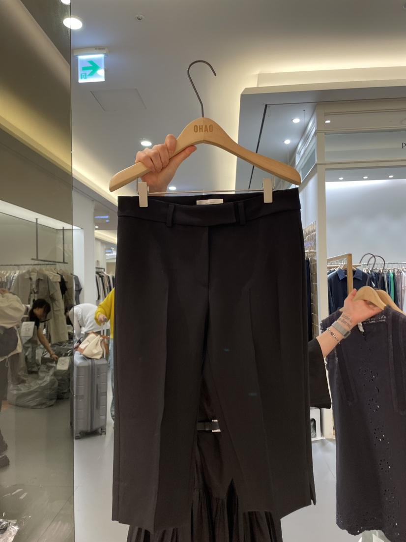 OHAO直郵韓國代購㊣女裝新品時尚25春夏休閑推薦人氣熱賣短褲OHAO/HA MONG短褲