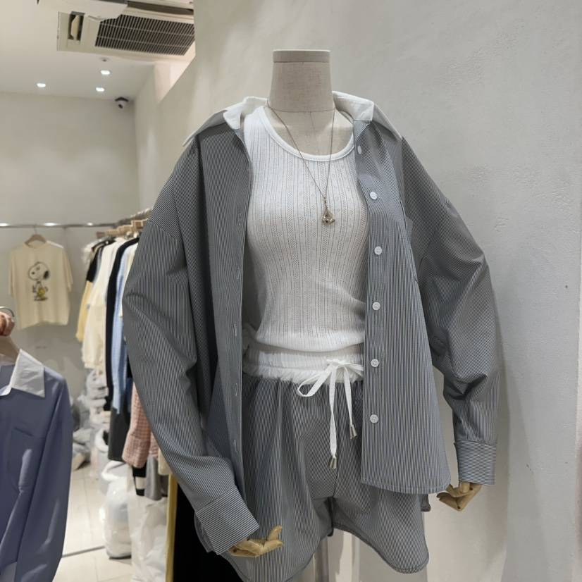 VENICE直郵韓國代購㊣女裝新品25春夏人氣推薦熱賣襯衫蕾絲衫VENICE襯衫/蕾絲衫