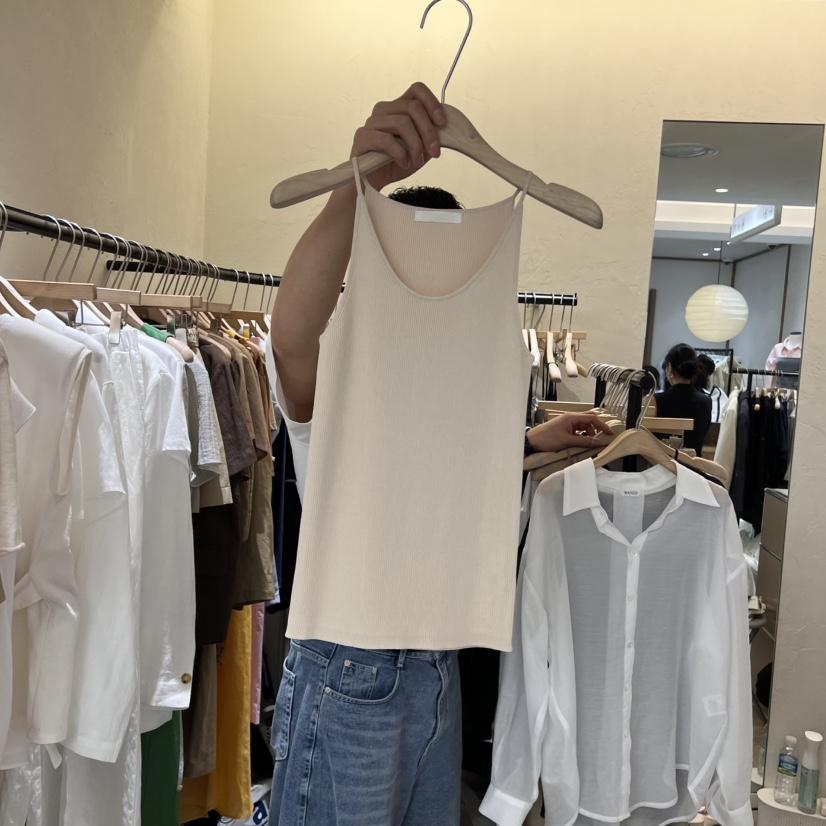 W AND J韓國直郵㊣女裝新款休閑熱賣人氣時尚推薦吊帶背心W AND J吊帶/背心