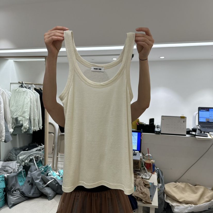 DAILYJUD韓國直郵㊣東大門實拍女裝新款25春夏休閑吊帶背心DAILY JUD吊帶/背心