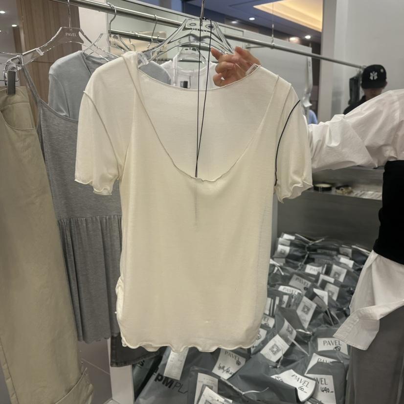 PAVEL直郵韓國代購㊣女裝新款熱賣時尚25春夏推薦套裝兩件套PAVEL套裝