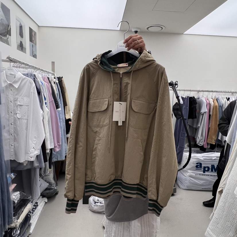 SOLD OUT直郵韓國代購㊣女裝新款25春夏時尚推薦人氣熱賣夾克SOLD OUT夾克