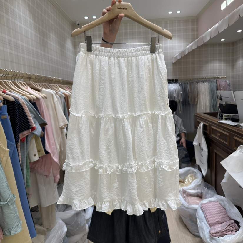 OURMOMENT韓國㊣直郵東大門代購女裝新品時尚25春夏人氣長裙OURMOMENT長裙