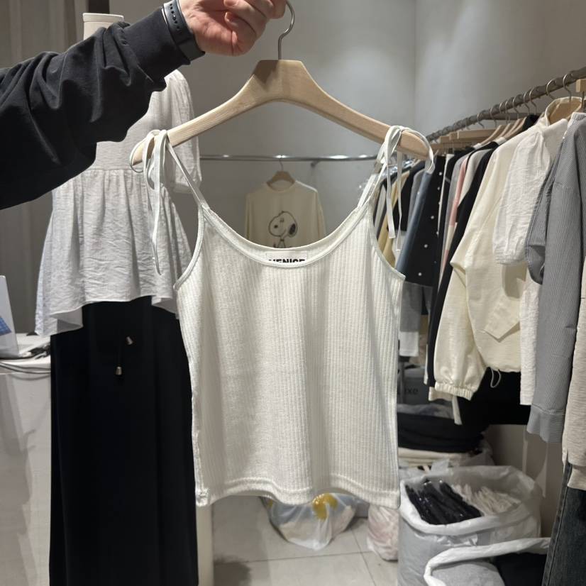 VENICE直郵韓國代購㊣女裝新品25春夏人氣休閑熱賣吊帶背心VENICE吊帶/背心