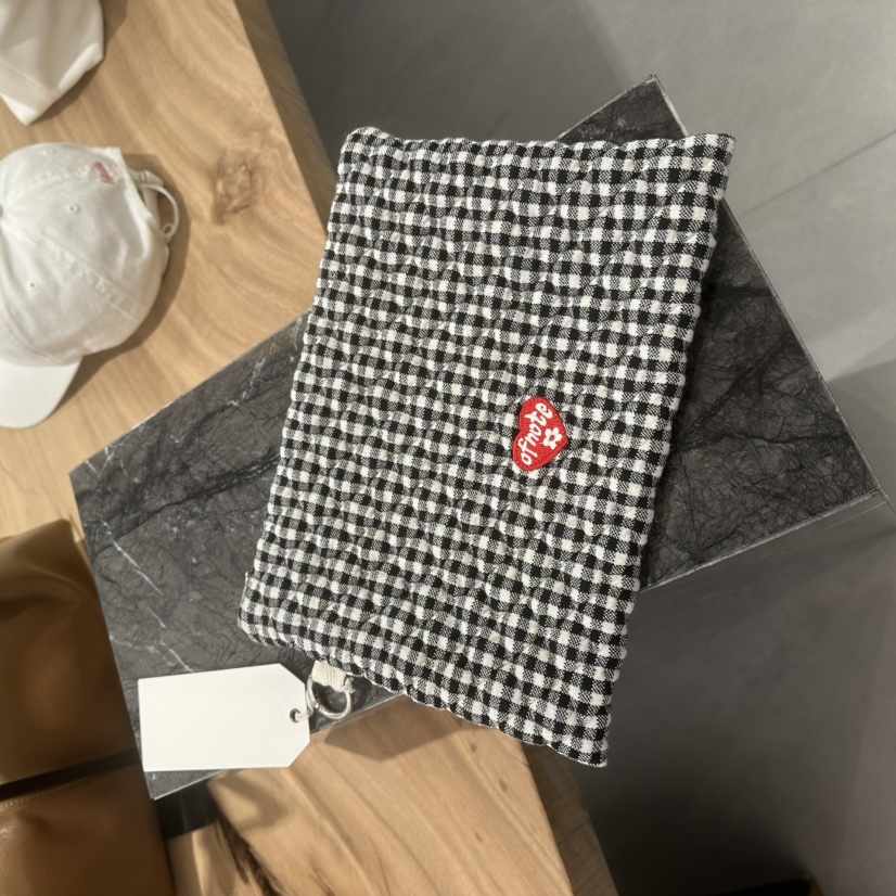 STAYFELT/OF NOTE韓國直郵女士新品人氣手拿包腋下包格紋OF NOTE/STAYFELT手拿包/腋下包
