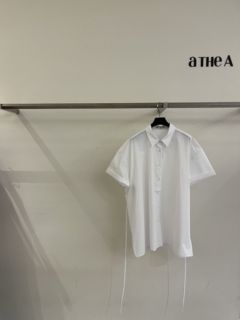 ATHEA韓國直郵㊣女裝新品人氣熱賣25春夏推薦休閑襯衫蕾絲衫ATHEA襯衫/蕾絲衫