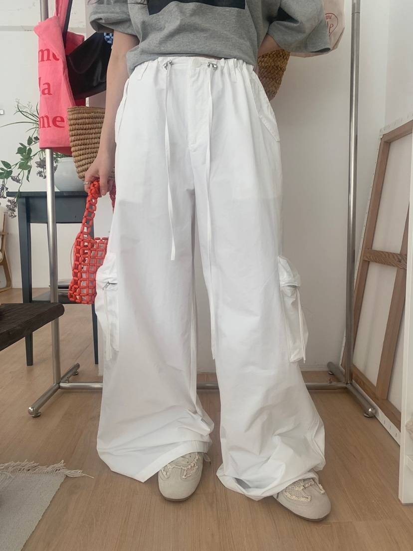 JKICHI韓國㊣直郵東大門代購女裝新款推薦25春夏人氣休閑褲JKICHI休閑褲