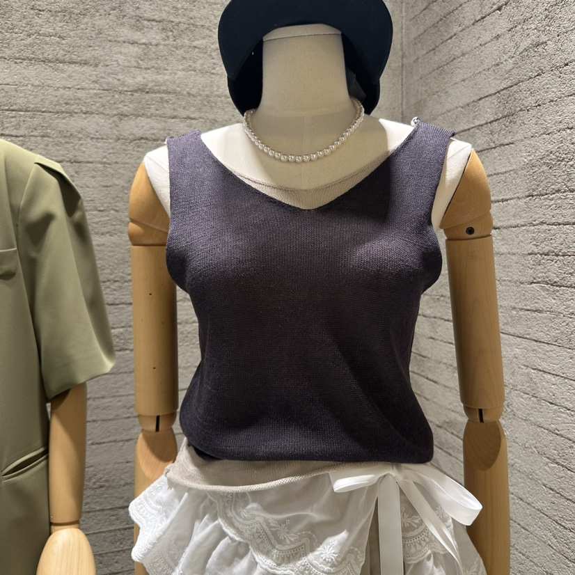 JUNI直郵韓國代購㊣女裝新品25春夏人氣時尚推薦吊帶背心雙面my juni吊帶/背心