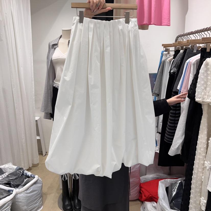 MUNSELL直郵韓國代購㊣女裝新品休閑熱賣25春夏半身裙中短裙MUNSELL半身裙/中短裙