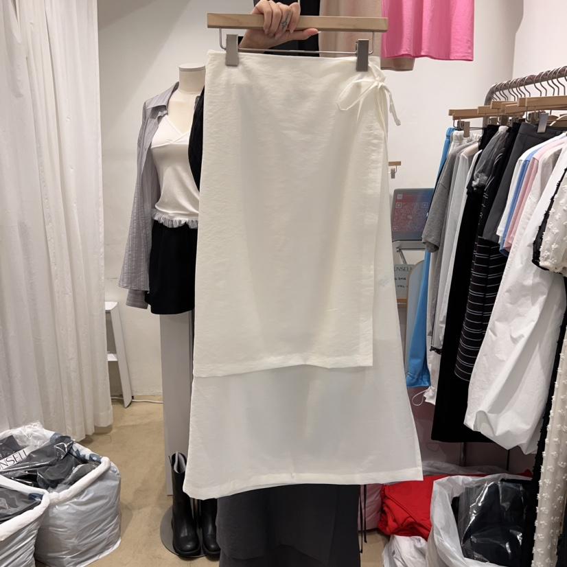 MUNSELL直郵韓國代購㊣女裝新品休閑時尚熱賣25春夏半身裙中短裙MUNSELL半身裙/中短裙