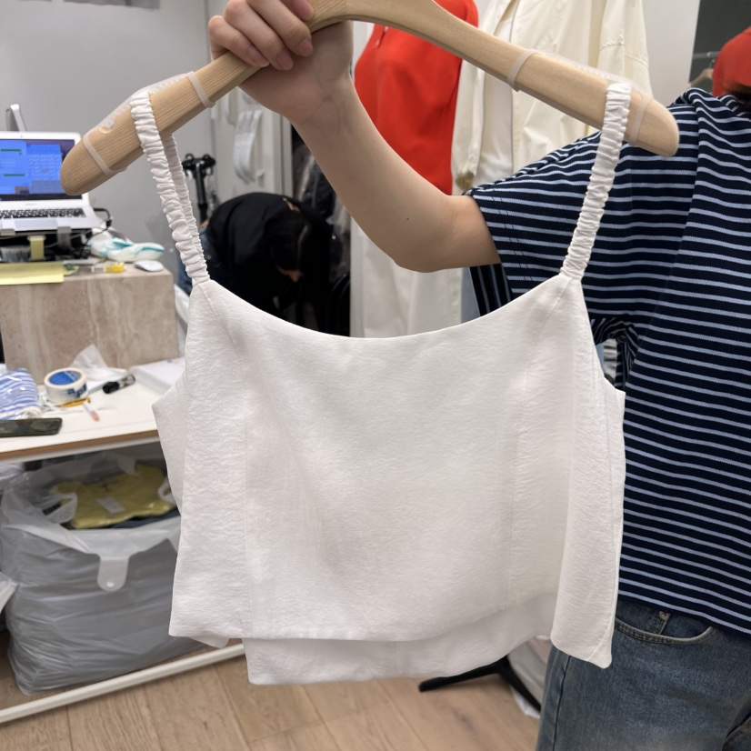 MOI-A韓國直郵㊣東大門實拍女裝新品25春夏推薦吊帶背心緊身MOI-A吊帶/背心