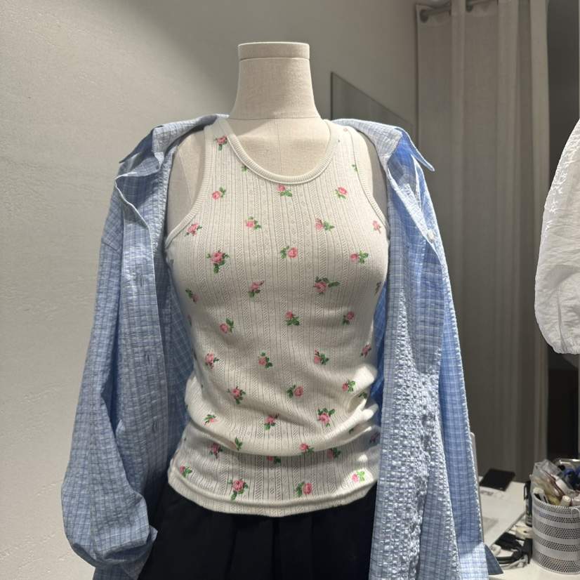 VENICE韓國直郵㊣東大門實拍女裝新品熱賣25春夏人氣吊帶背心VENICE吊帶/背心