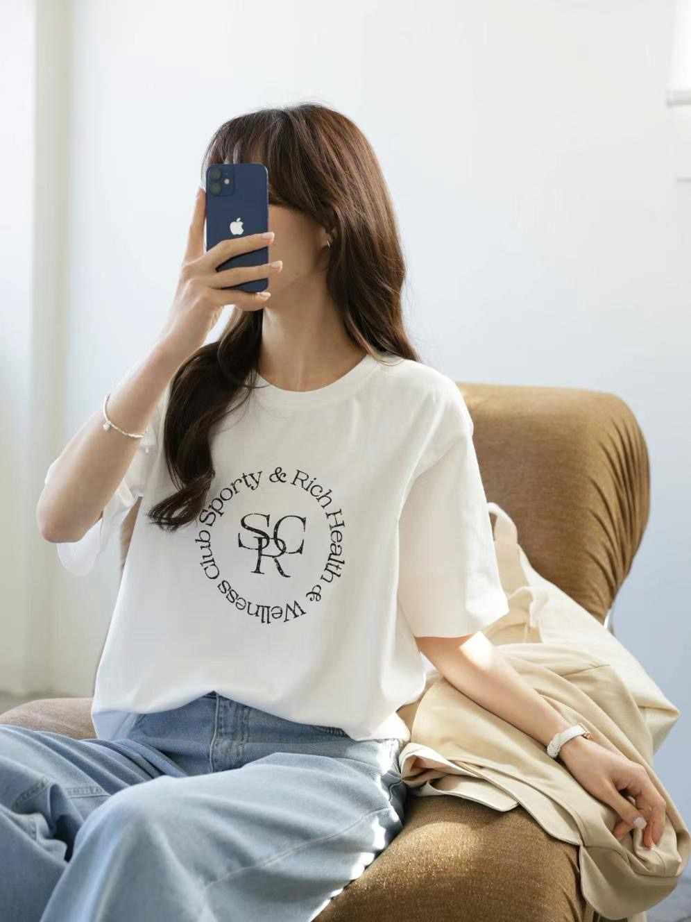MU 뮤-T東大門代購女士新款熱賣休閑25春夏時尚推薦人氣T恤MU 뮤-TT恤