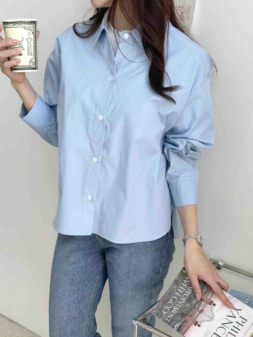 MU 뮤-T東大門實拍女裝新品休閑真品推薦熱賣時尚襯衫蕾絲衫MU 뮤-T襯衫/蕾絲衫