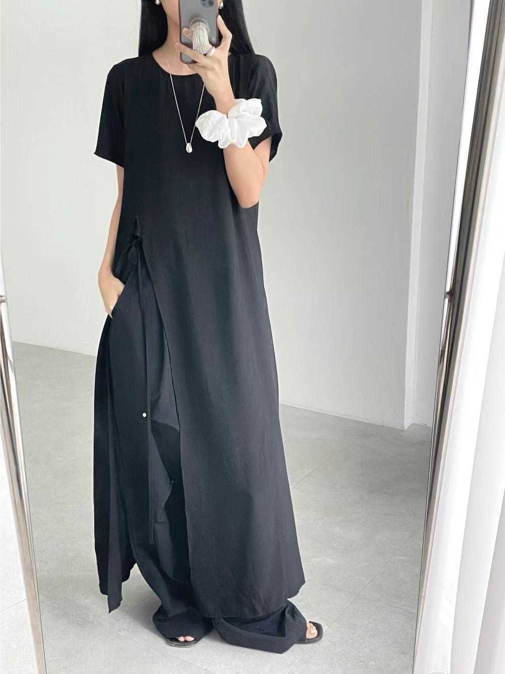 BAGUETTE-OT東大門實拍女裝新品25春夏休閑真品熱賣連衣裙BAGUETTE-OT連衣裙