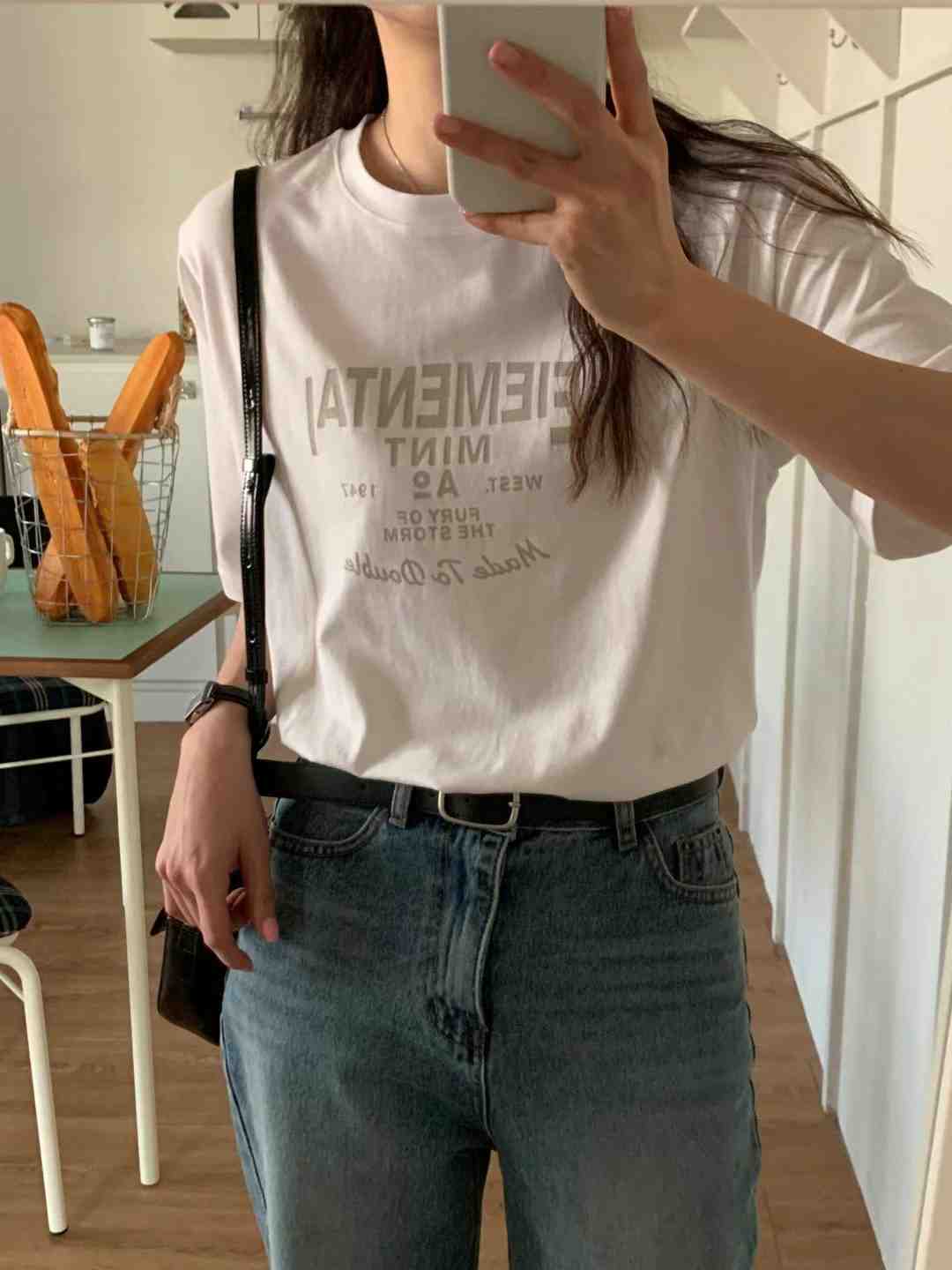 TDOUBLEJ韓國代購女士新品熱賣職業休閑人氣25春夏推薦時尚T恤TDOUBLEJT恤