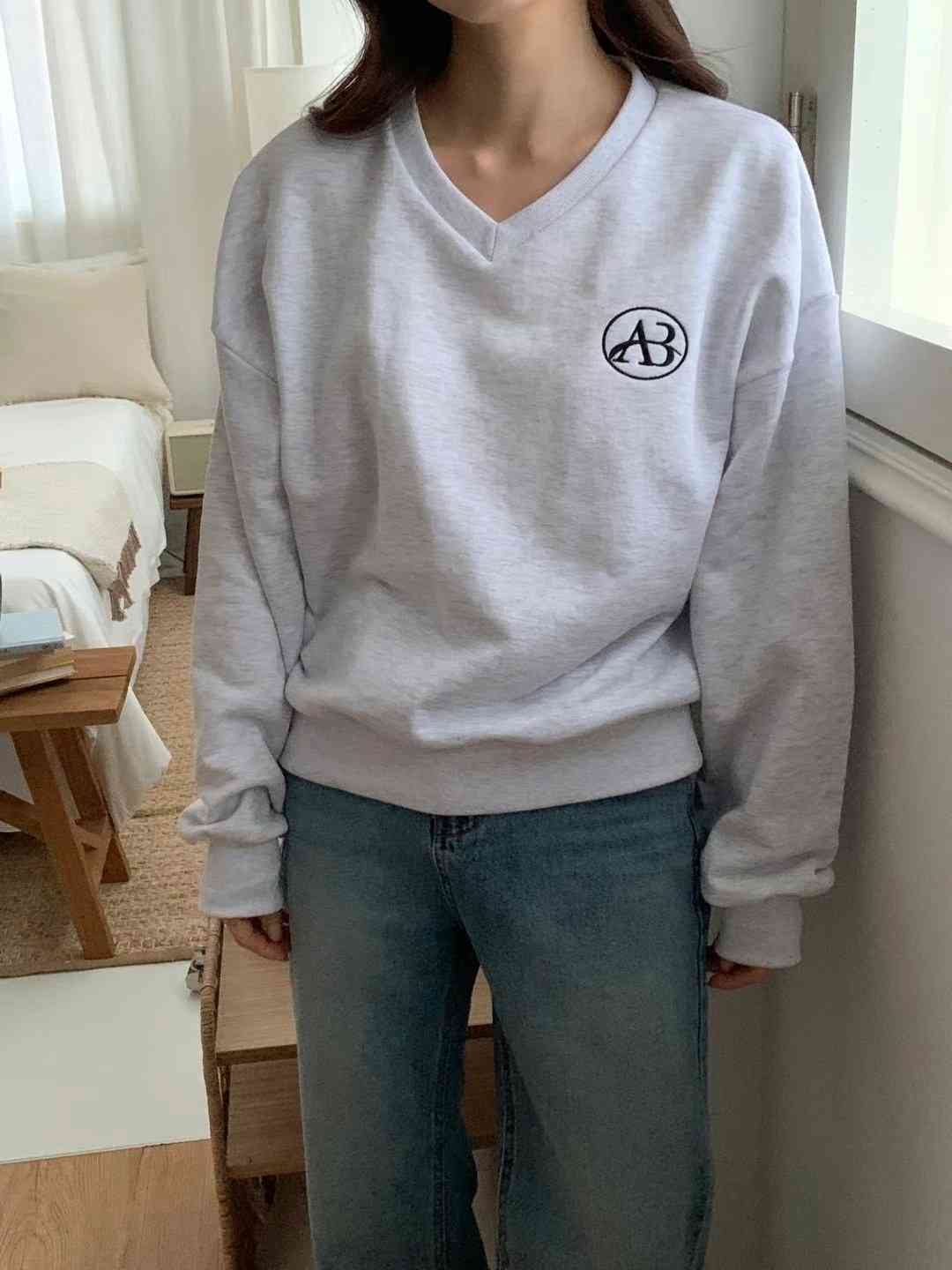 TDOUBLEJ東大門直郵女裝新品人氣25春夏職業時尚熱賣衛衣刺繡TDOUBLEJ衛衣