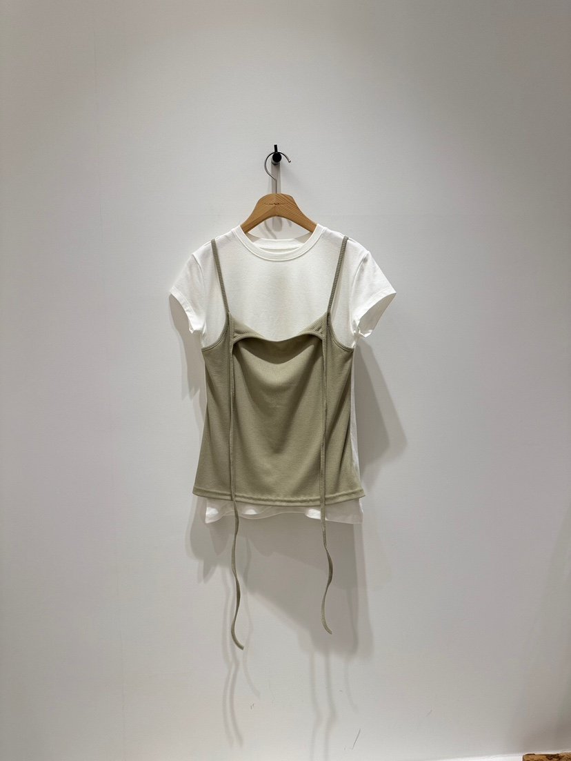 MELTED-P東大門代購女裝新品真品休閑25春夏職業熱賣人氣T恤MELTED-PT恤