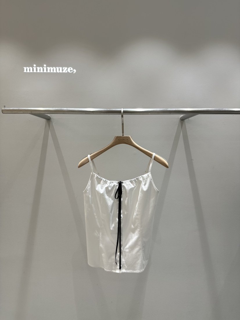 MINIMUZE直郵韓國代購㊣女裝新品時尚人氣25春夏熱賣吊帶背心MINIMUZE吊帶/背心