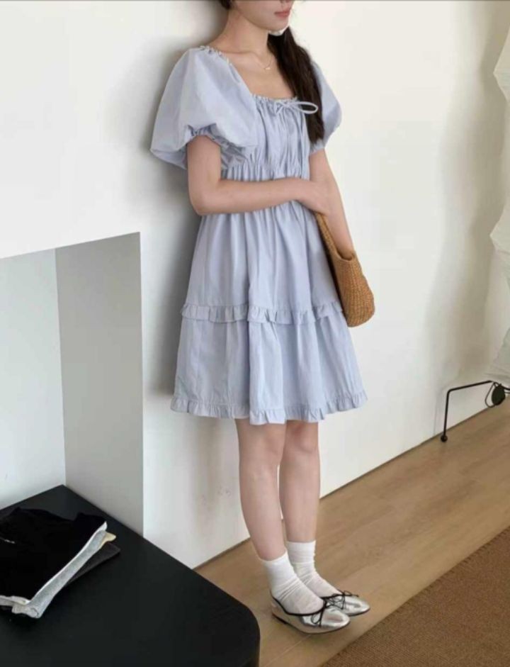 BOBBIE DOLL韓國㊣直郵東大門代購女裝新款休閑推薦連衣裙BOBBIE DOLL連衣裙