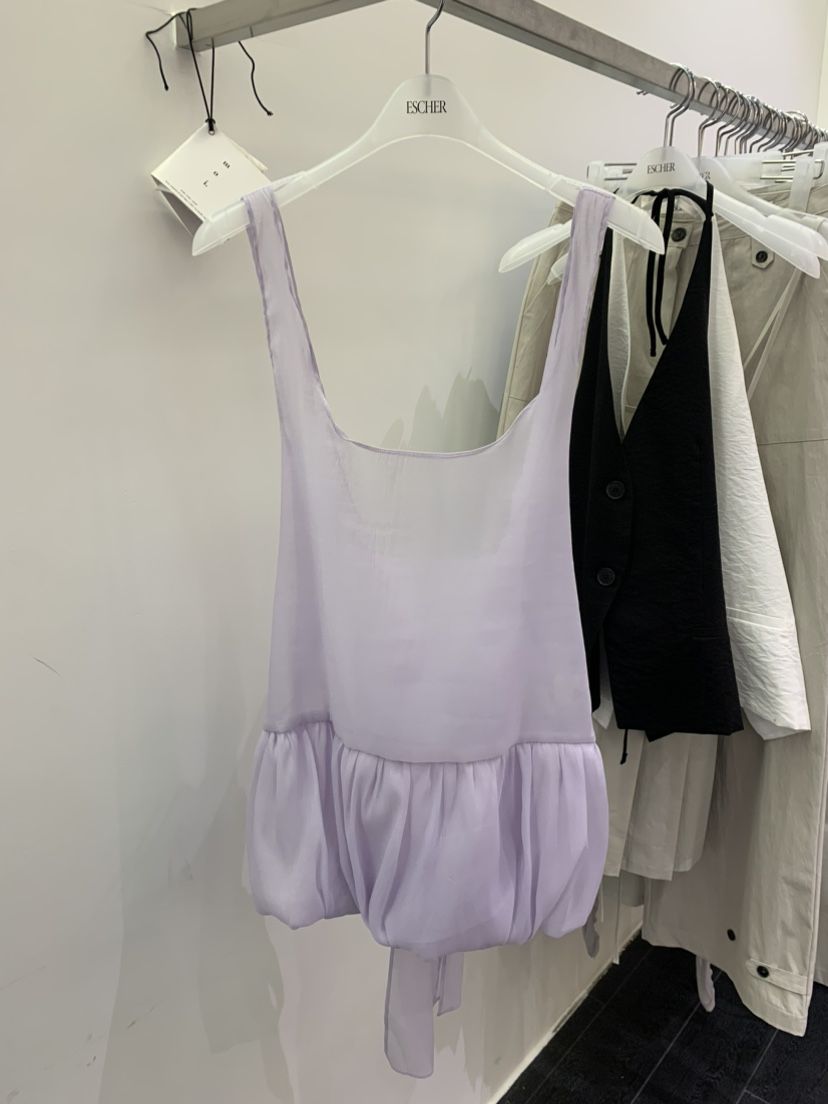 ESCHER直郵韓國代購㊣女裝新品休閑人氣熱賣25春夏吊帶背心ESCHER吊帶/背心